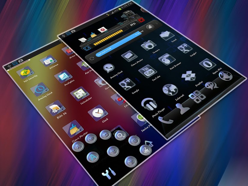 Shine Next Launcher 3D Theme