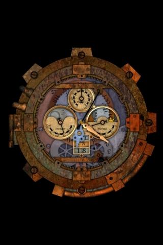 Steampunk Watch Wallpaper 2