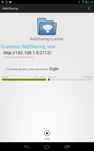 WebSharing (WiFi File Manager)