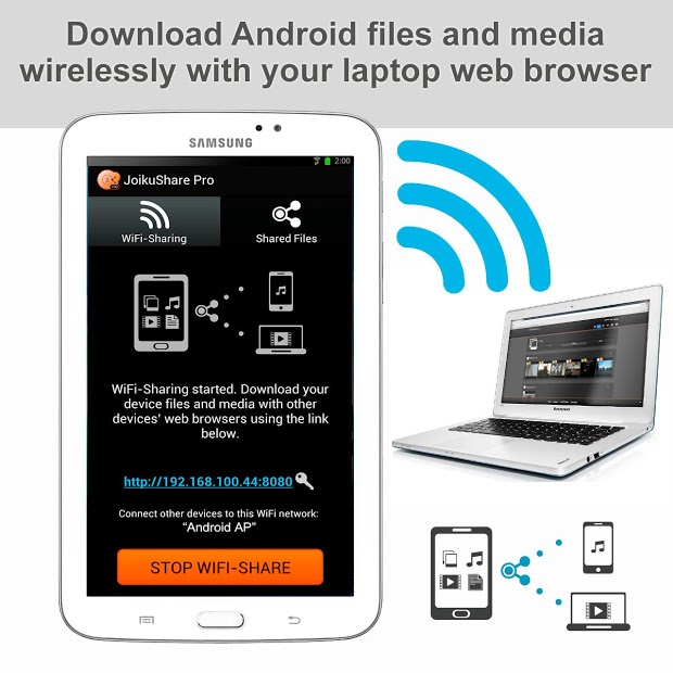 WiFi File Share Pro