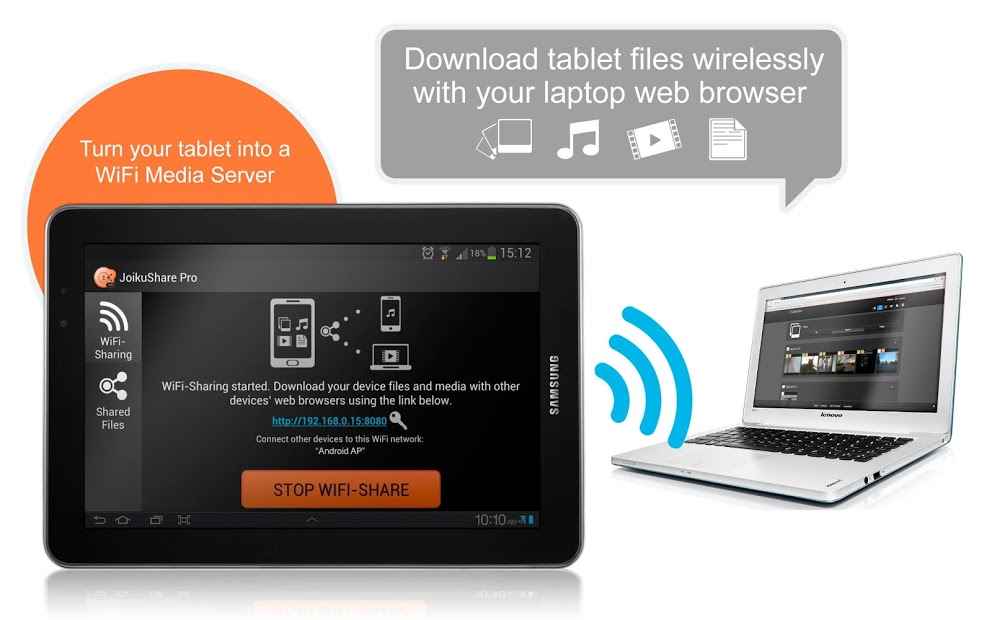 WiFi File Share Pro