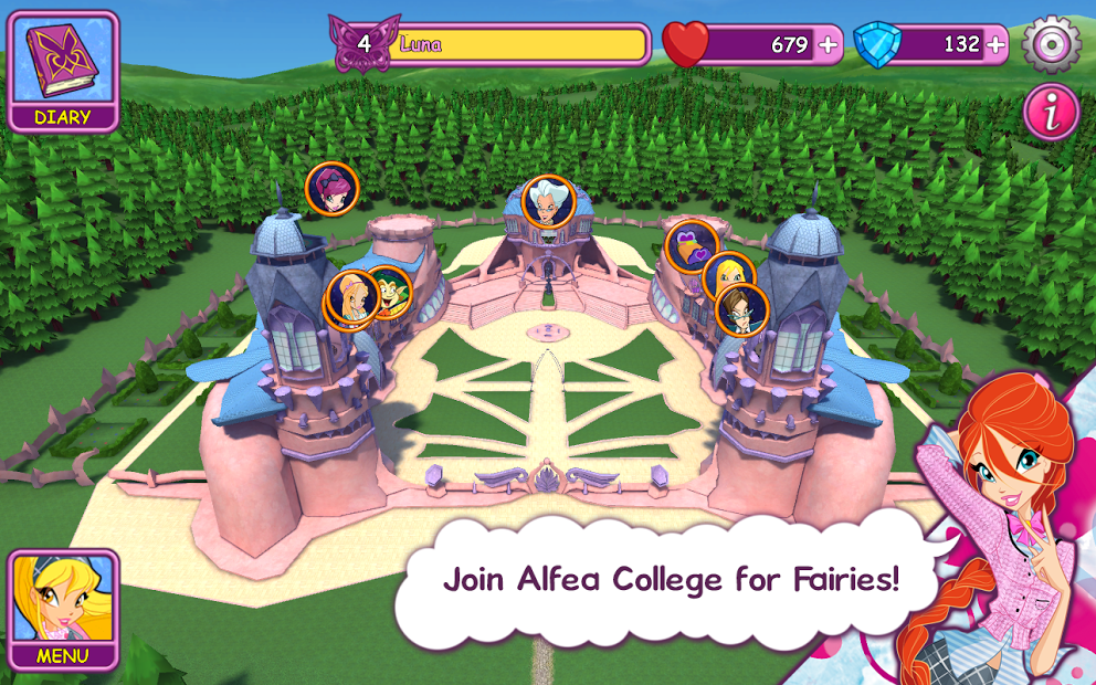 Winx Fairy School (Mod Money)