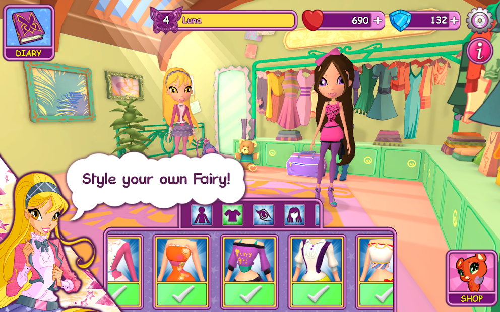 Winx Fairy School (Mod Money)