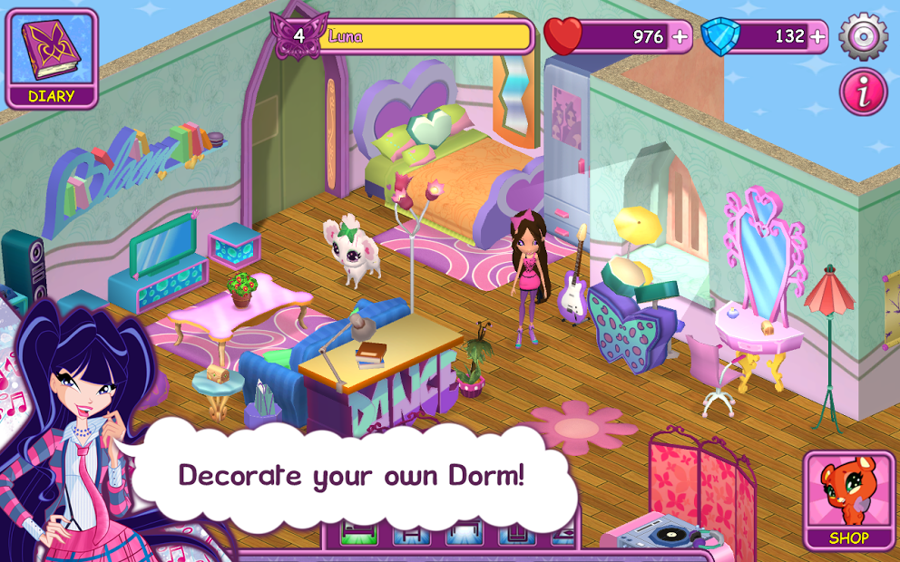 Winx Fairy School (Mod Money)