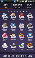 3D ICON Go launcher theme