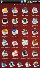 3D ICON Go launcher theme