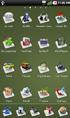 3D ICON Go launcher theme