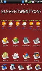 3D ICON Go launcher theme