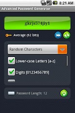 Advanced Password Generator