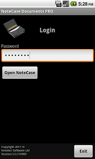 URSafe NoteCase PRO