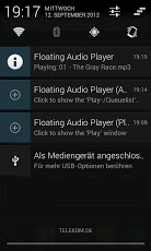 Floating Audio Player