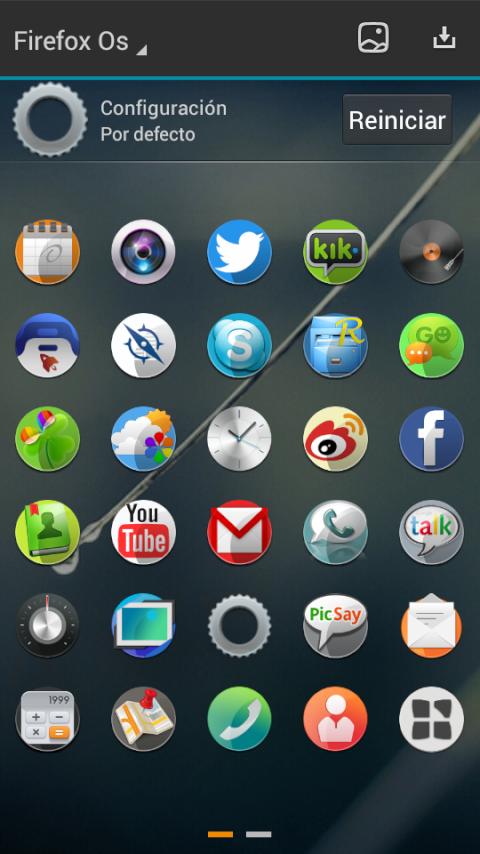 Firefox Os Next Launcher Theme