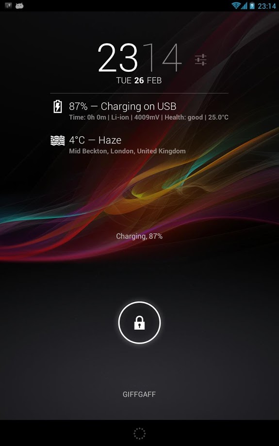 Battery+ DashClock Extension