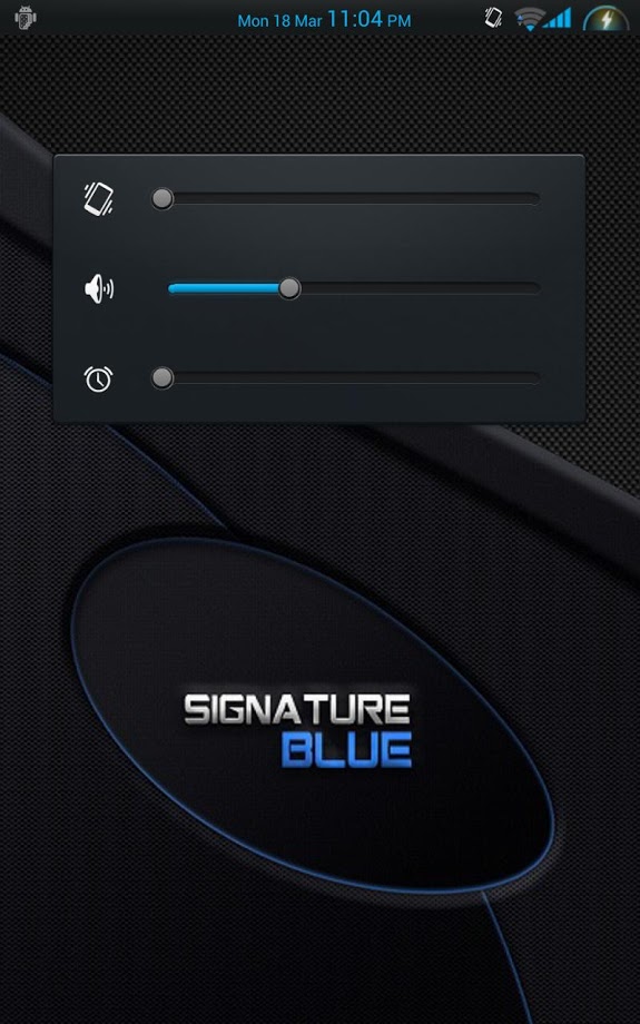 Signature Blue Theme (CM/AOKP)