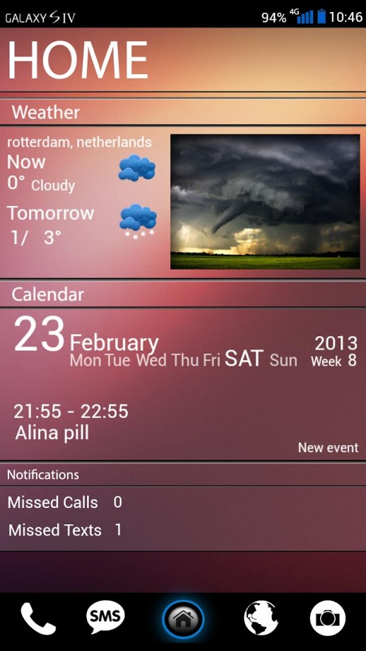 Galaxy S4 theme (UCCW)