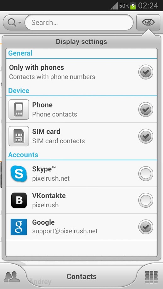 PixelPhone Theme – Sky Blue