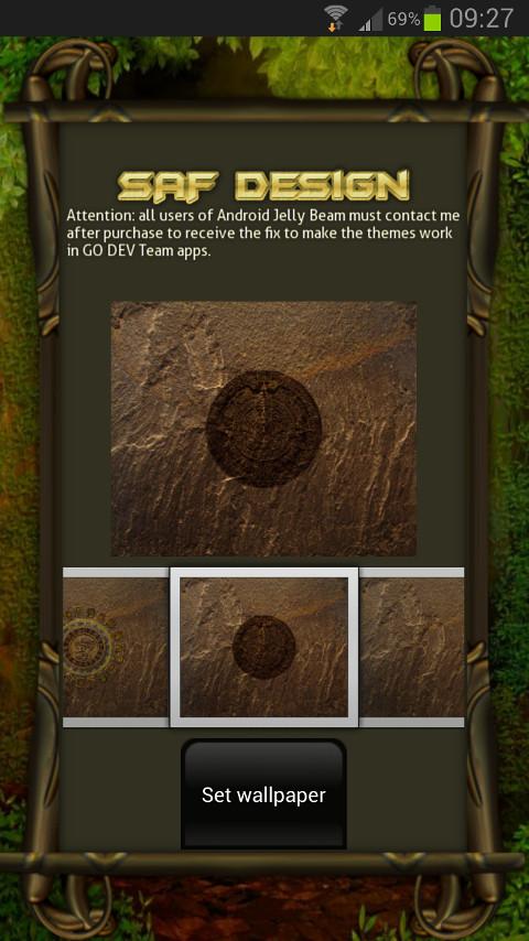 Next Launcher Mayan Theme