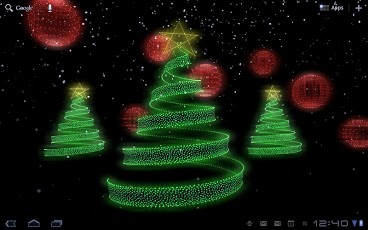 Holiday Lights Live Wallpaper