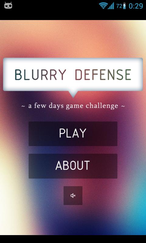 Blurry Defense