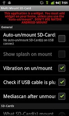 Multi Mount SD-Card