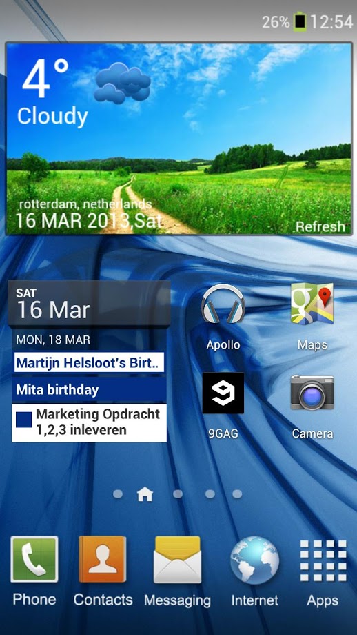 Galaxy S4 theme (UCCW)