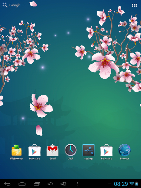 Abstract Sakura Live Wallpaper