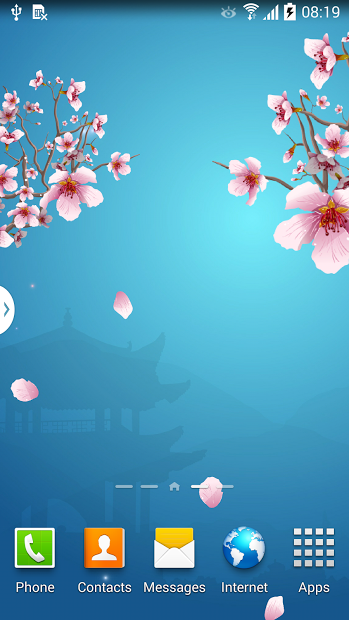 Abstract Sakura Live Wallpaper