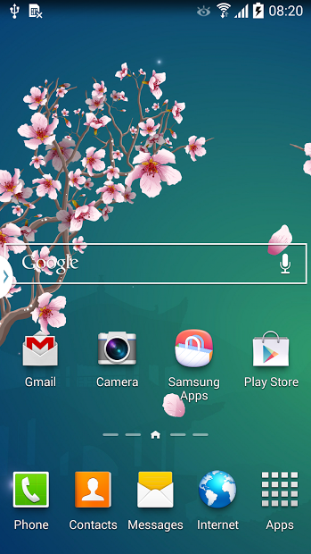 Abstract Sakura Live Wallpaper