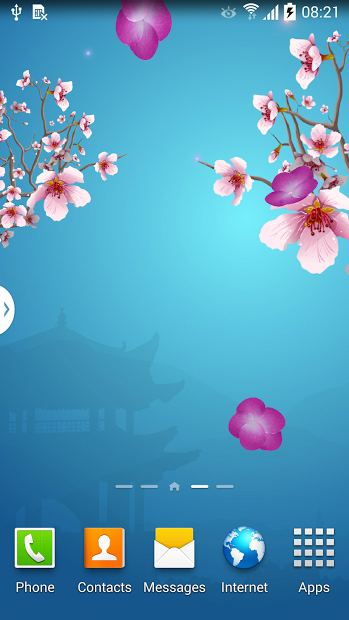 Abstract Sakura Live Wallpaper