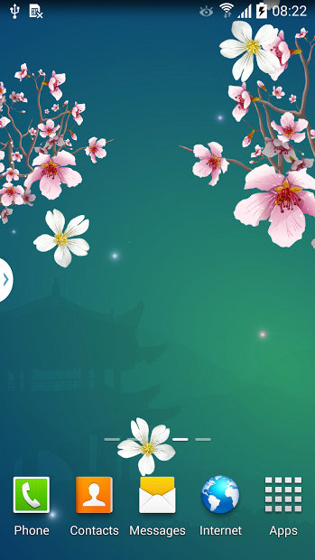 Abstract Sakura Live Wallpaper