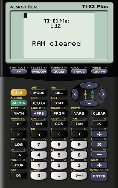 AlmostTI - TI Calc Emulator