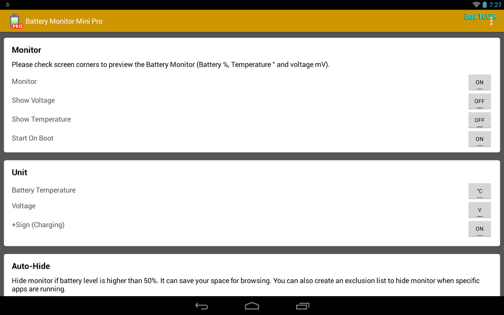 Battery Monitor Mini Pro