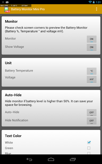 Battery Monitor Mini Pro