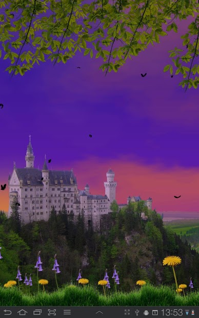 Castle View Live Wallpaper