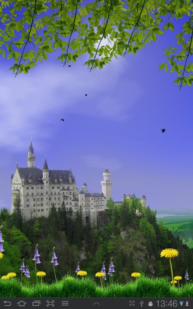 Castle View Live Wallpaper