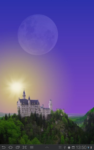 Castle View Live Wallpaper