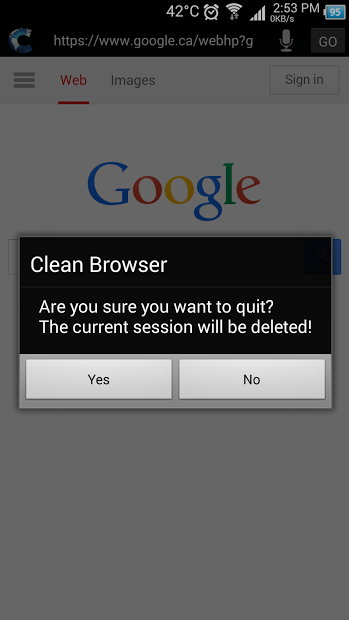 Clean Browser