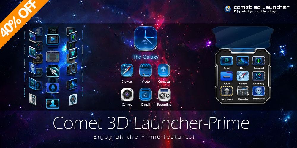 COMET 3D LAUNCHER PRIME