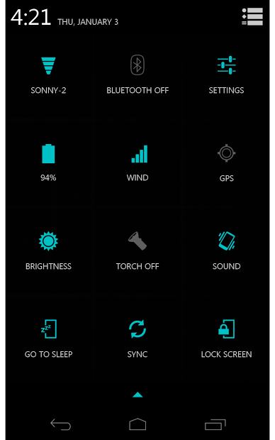 Cyan CM11 AOKP Theme