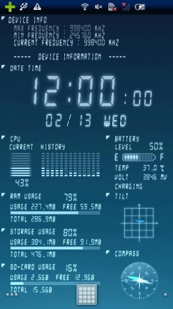 Device Info Ex Live Wallpaper