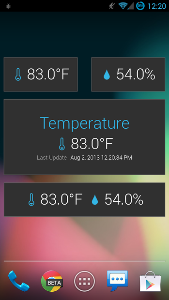 Holo Ambient Temperature
