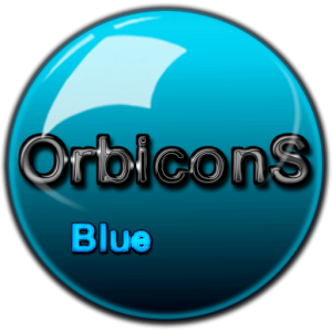 Icon Pack Blue HD OrbiconS 1.3