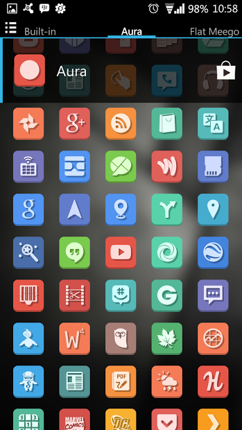 Orb Go Apex Nova Icon Theme