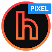 Horux Pixel Black - Icon Pack 1.0