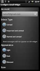 Gmail Widgets