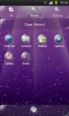 Clear Theme 4 GO Launcher EX