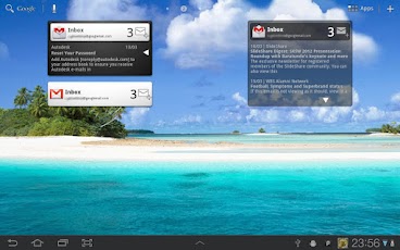 Gmail Widgets