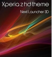 Xperia z Theme 4 Next Launcher 1.0