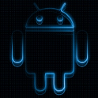 Next Launcher Neon Blue Theme 1.3