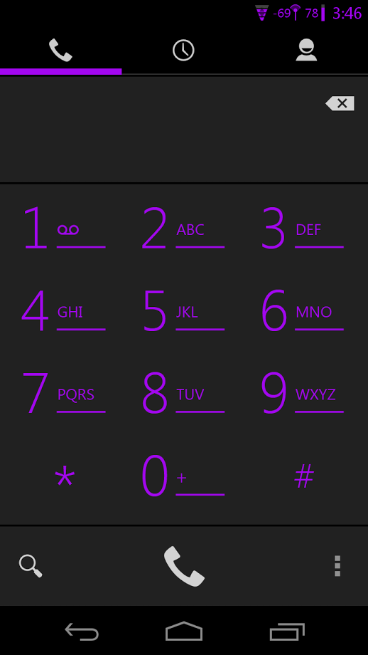 Violet (CM10 AOKP Theme)